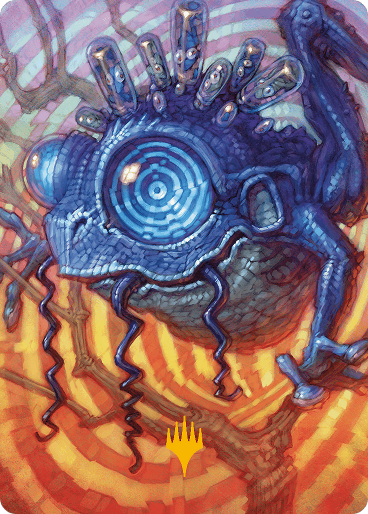Psychic Frog Art Card (Gold-Stamped Planeswalker Symbol) [Modern Horizons 3 Art Series] | Webway Games