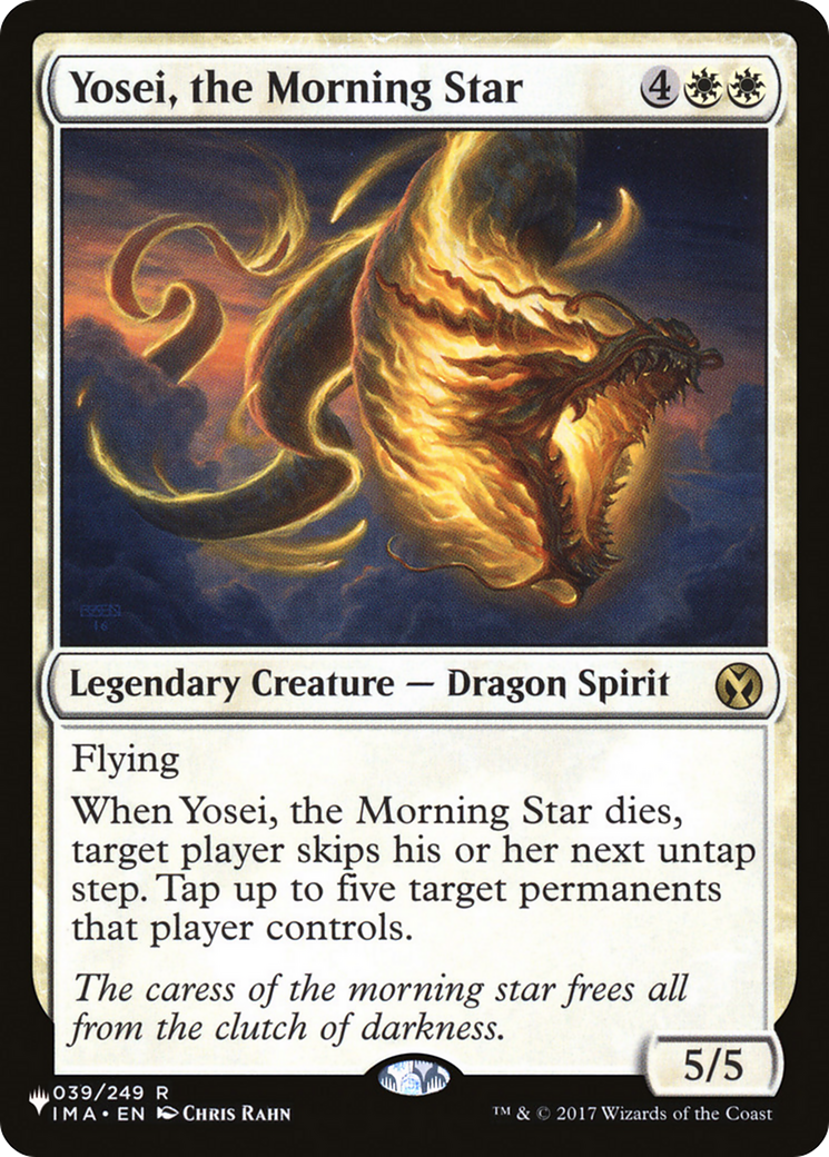 Yosei, the Morning Star [The List] | Webway Games