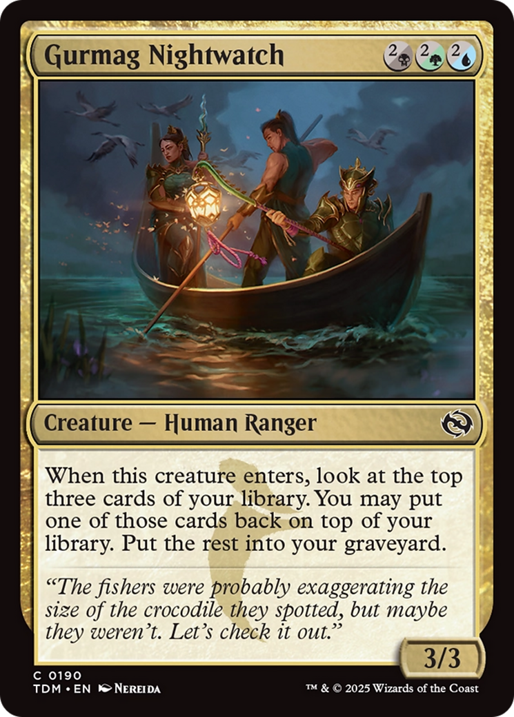 Gurmag Nightwatch [Tarkir: Dragonstorm] | Webway Games
