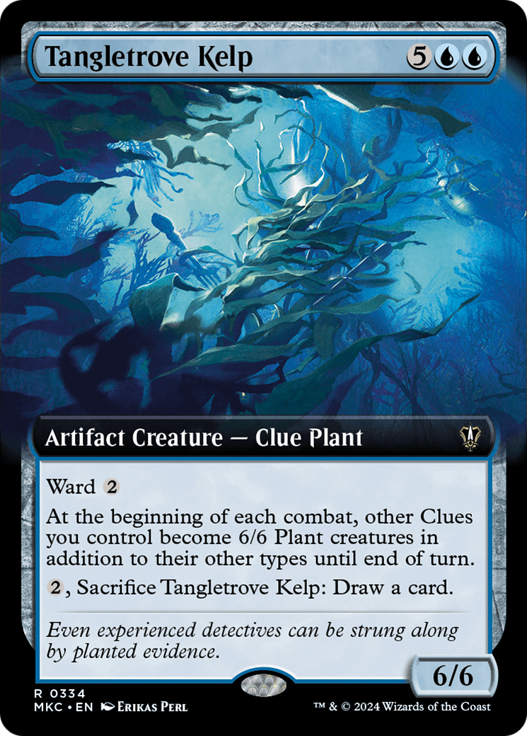 Tangletrove Kelp (Extended Art) [Murders at Karlov Manor Commander] | Webway Games