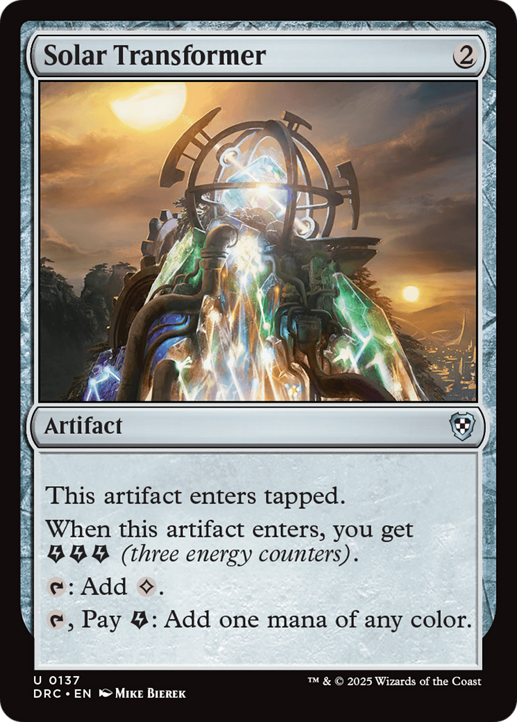 Solar Transformer [Aetherdrift Commander] | Webway Games