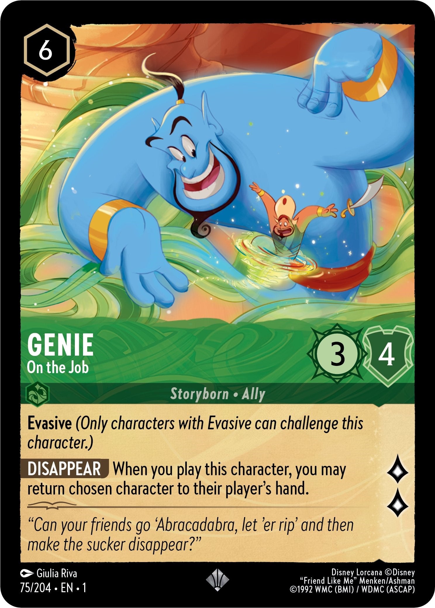Genie - On the Job (75/204) [The First Chapter] | Webway Games