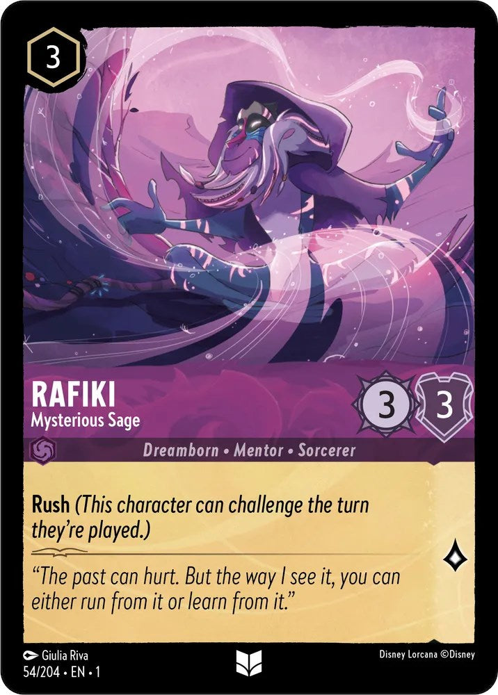 Rafiki - Mysterious Sage (54/204) [The First Chapter] | Webway Games