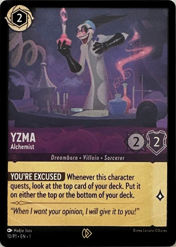 Yzma (10/P1) [Promo Cards] | Webway Games