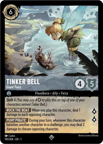 Tinker Bell - Giant Fairy (193/204) [The First Chapter] | Webway Games