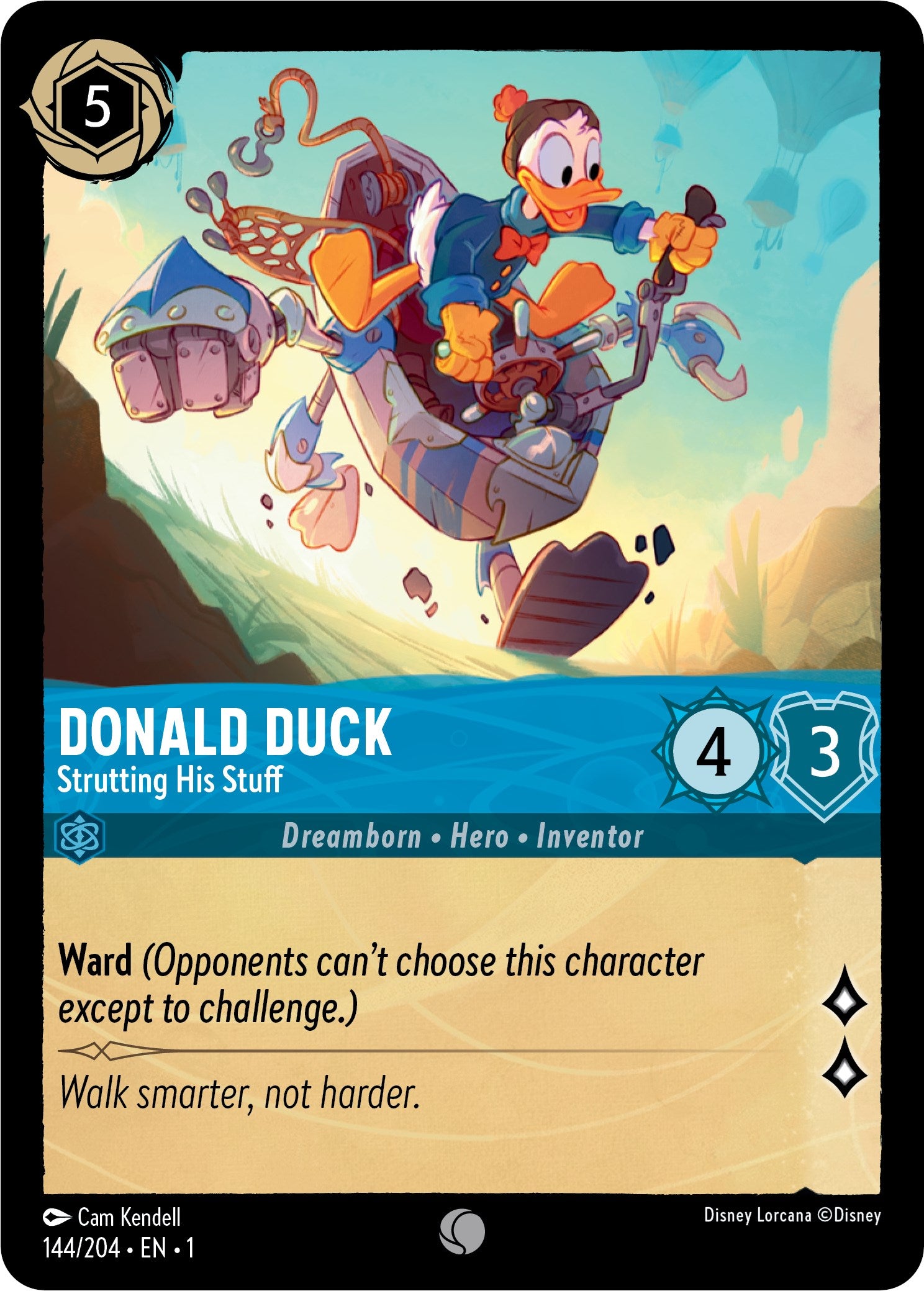 Donald Duck - Strutting His Stuff (144/204) [The First Chapter] | Webway Games