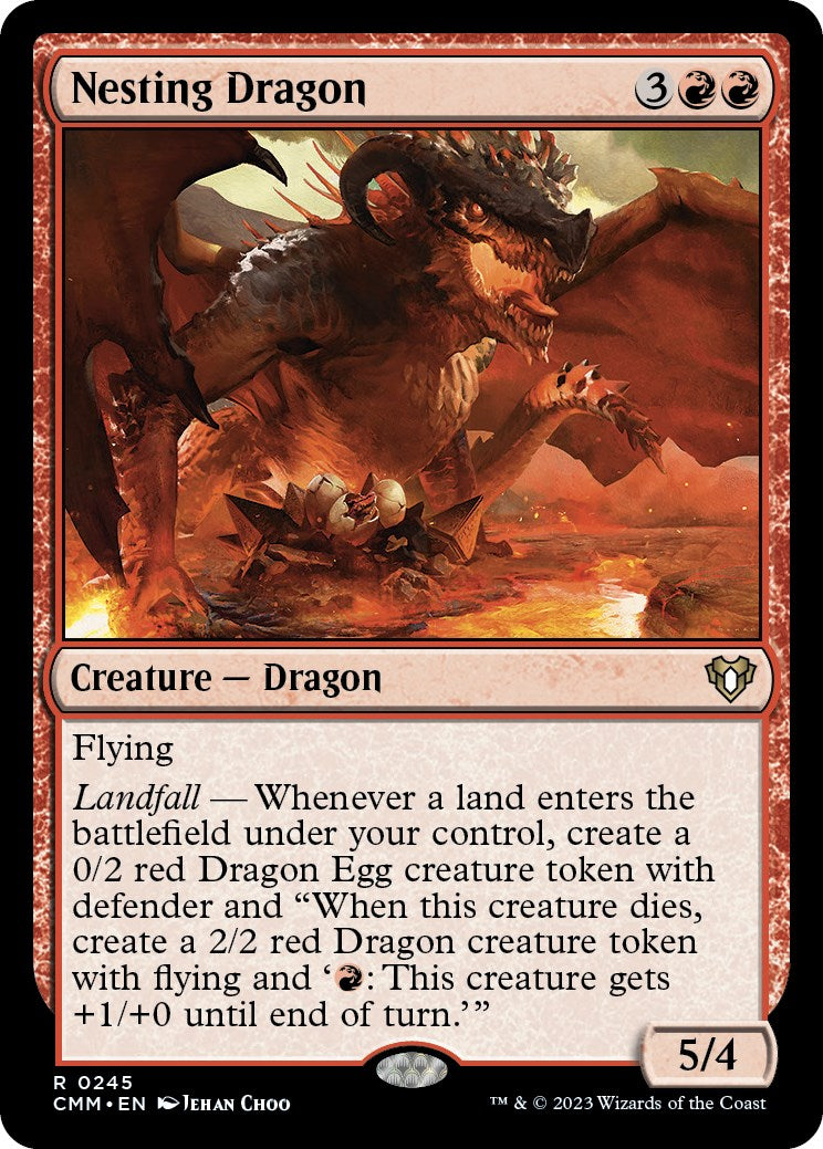 Nesting Dragon [Commander Masters] | Webway Games