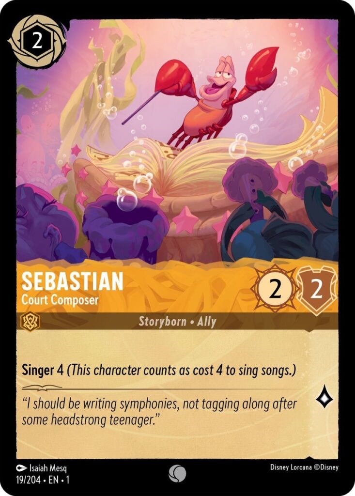Sebastian - Court Composer (19/204) [The First Chapter] | Webway Games