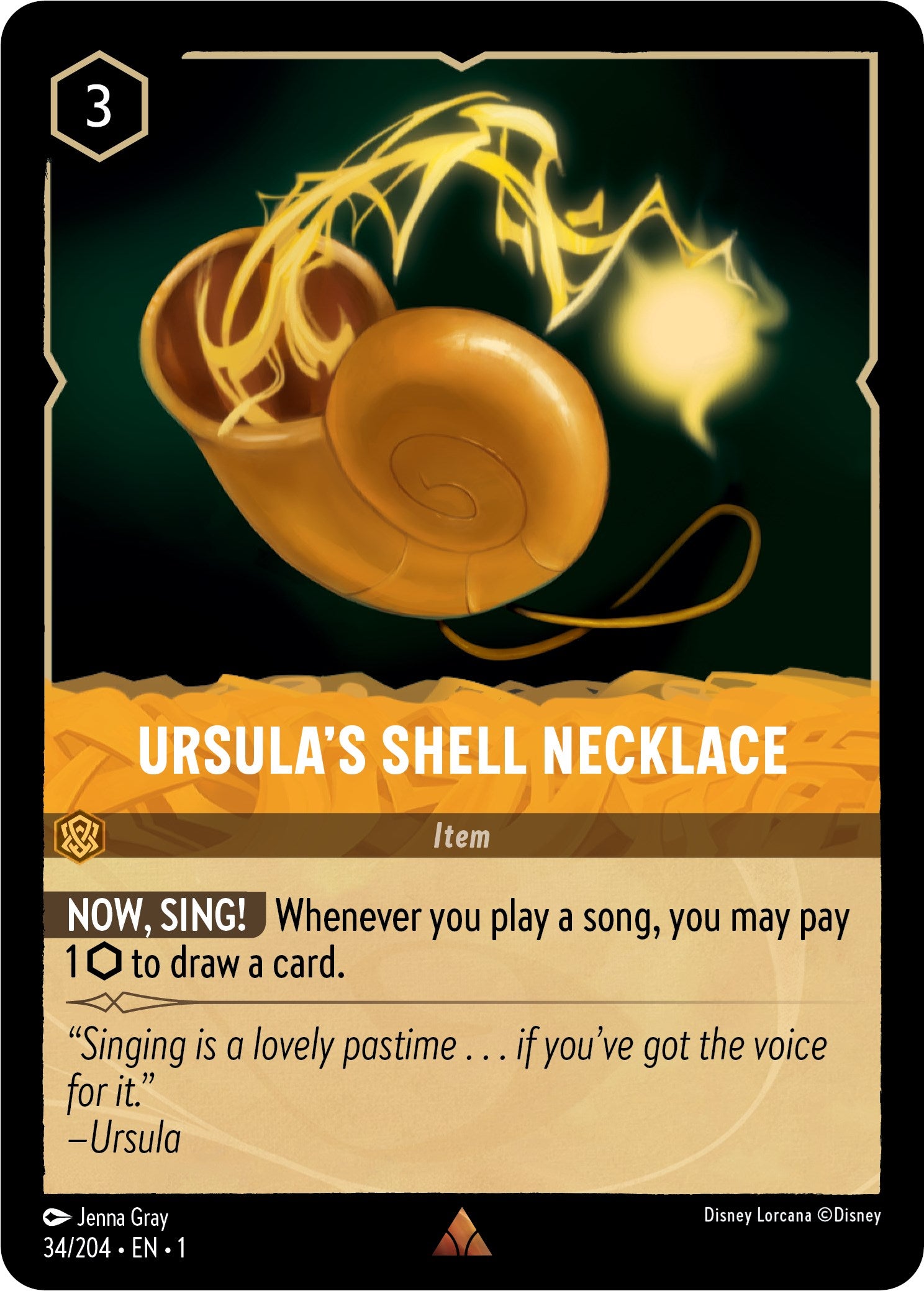Ursula's Shell Necklace (34/204) [The First Chapter] | Webway Games