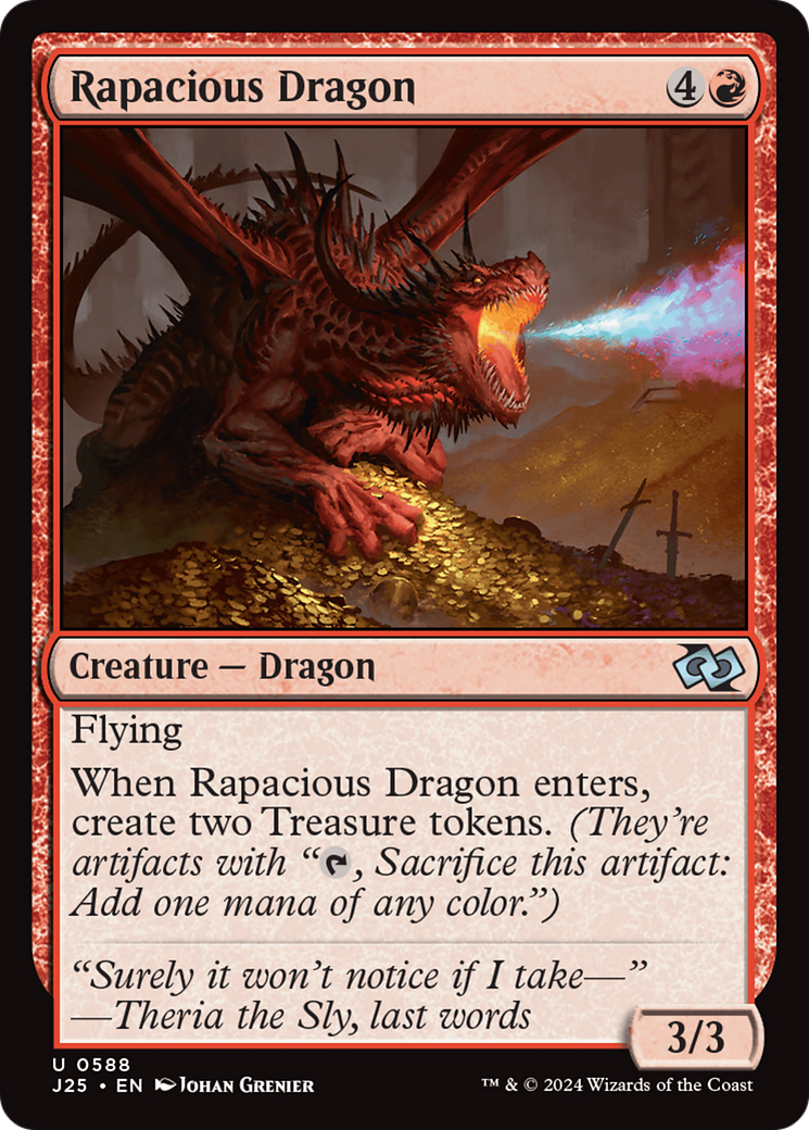 Rapacious Dragon [Foundations Jumpstart] | Webway Games