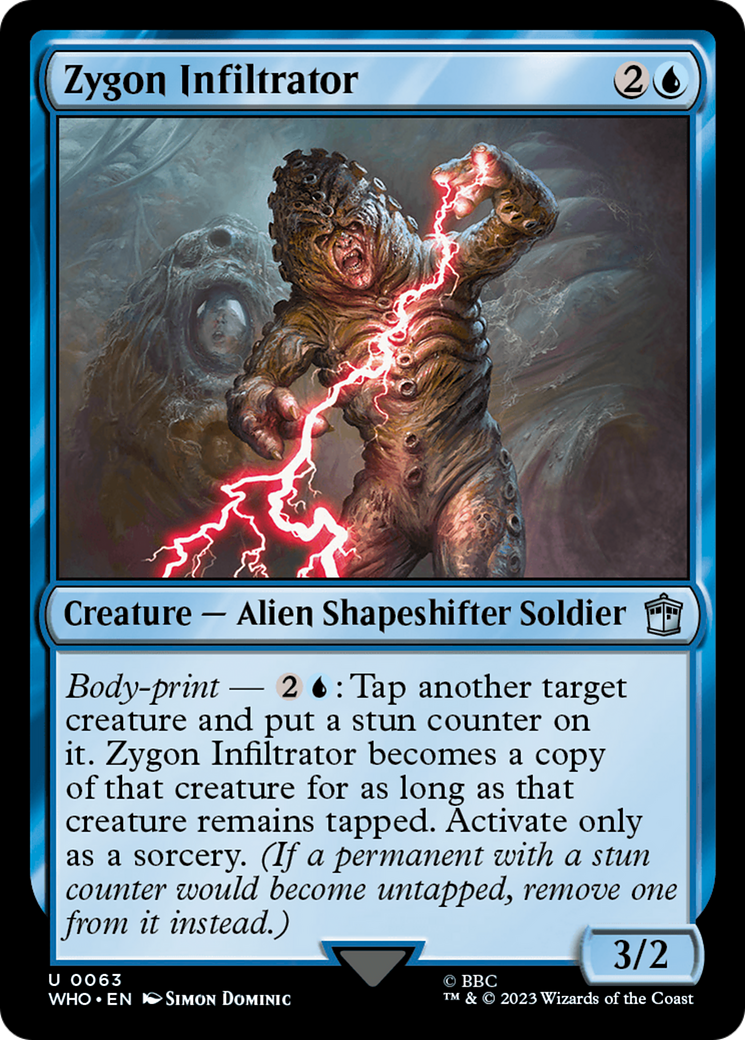 Zygon Infiltrator [Doctor Who] | Webway Games