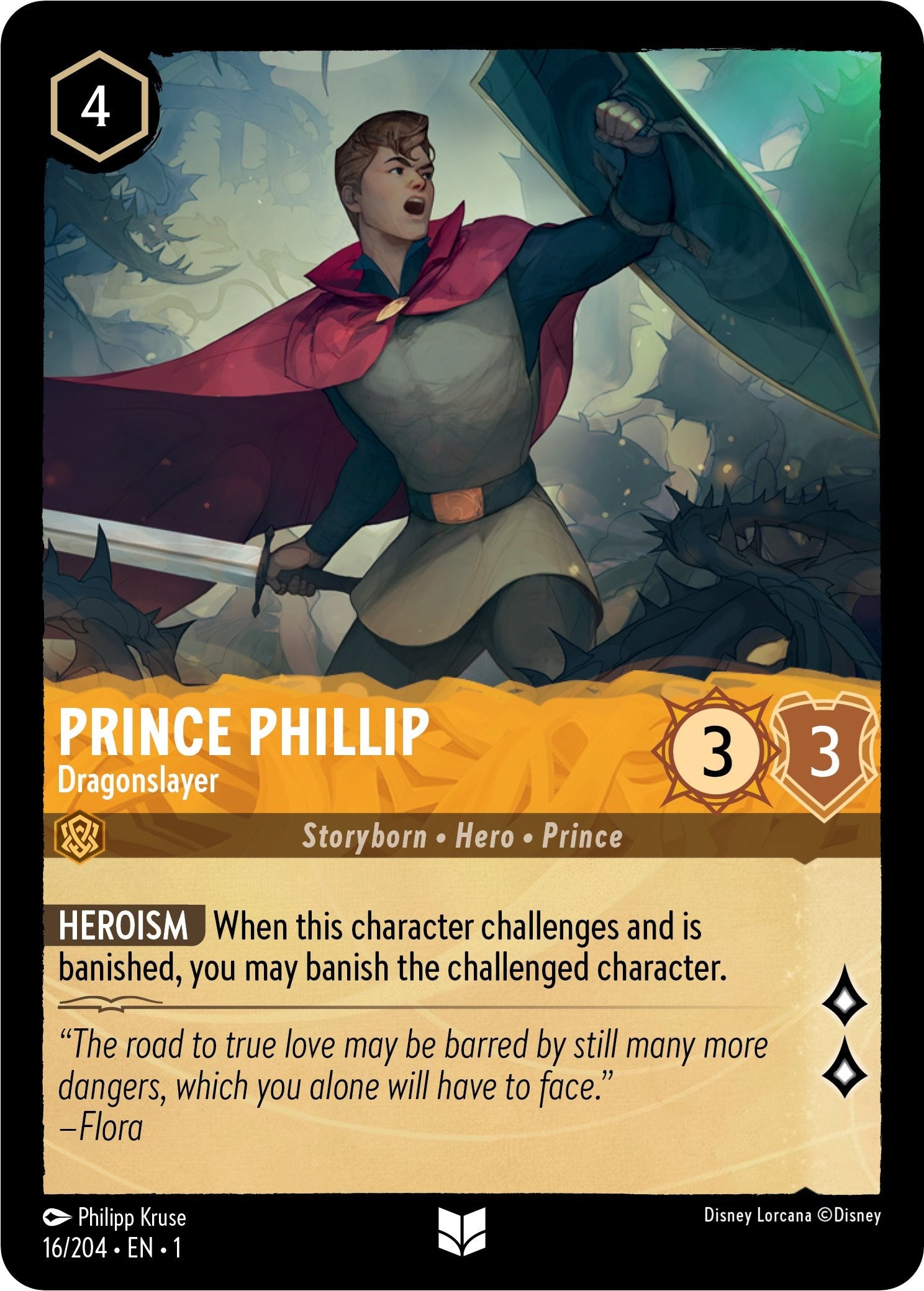 Prince Phillip - Dragonslayer (16/204) [The First Chapter] | Webway Games