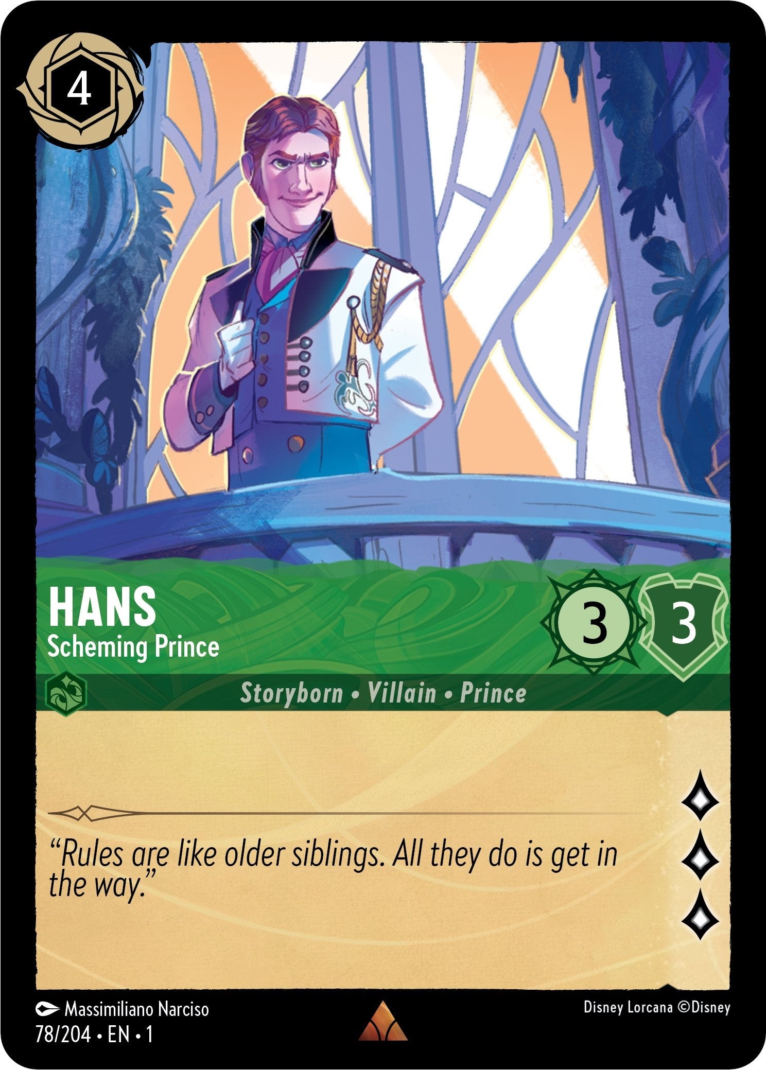 Hans - Scheming Prince (78/204) [The First Chapter] | Webway Games