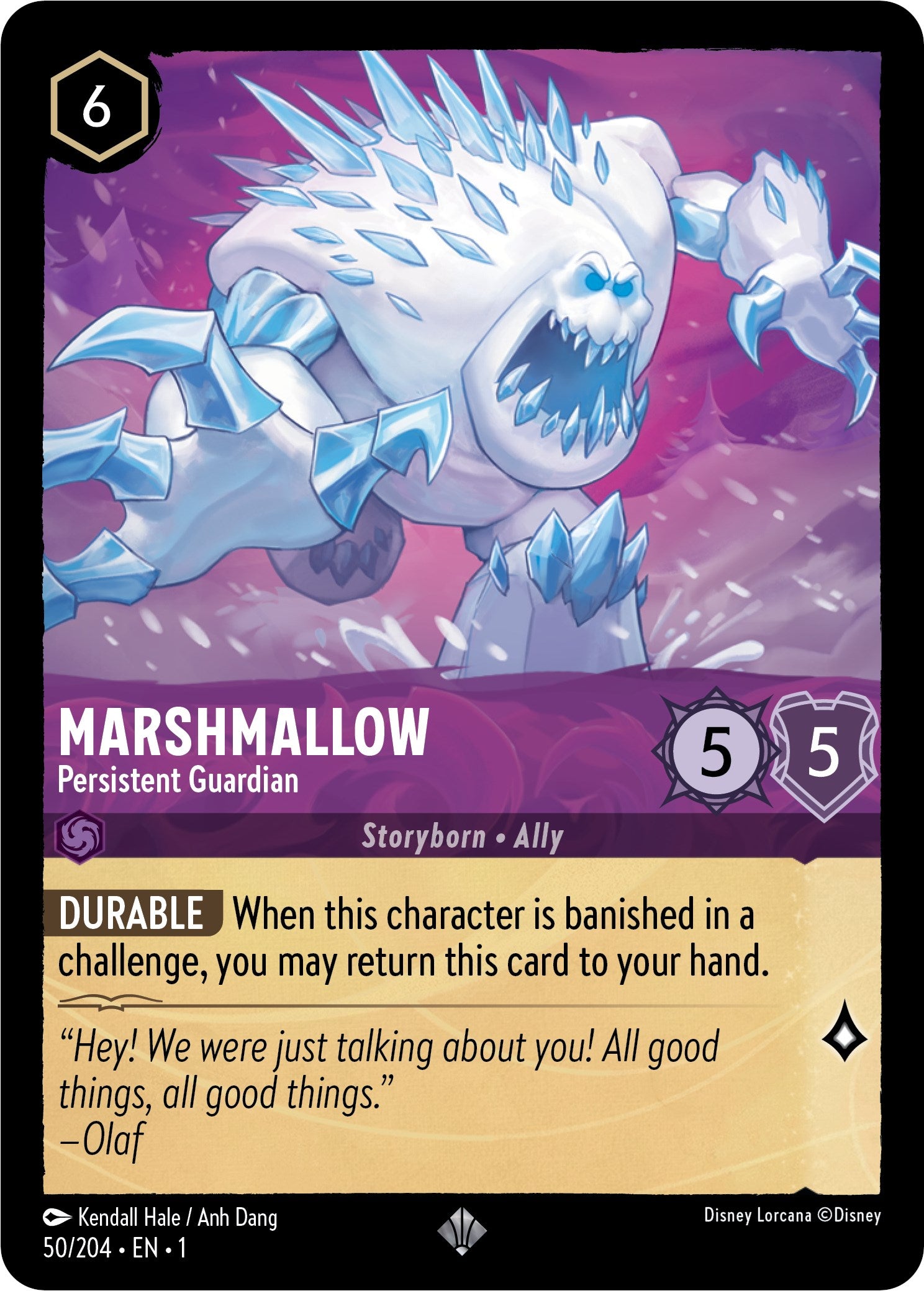 Marshmallow - Persistent Guardian (50/204) [The First Chapter] | Webway Games