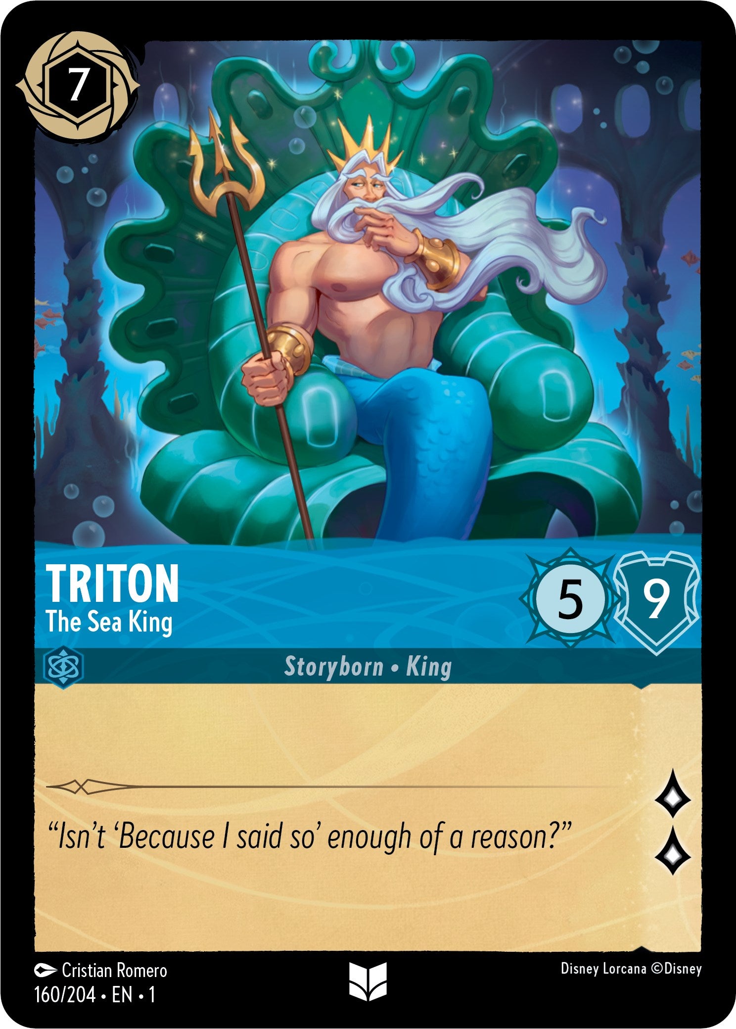 Triton - The Sea King (160/204) [The First Chapter] | Webway Games