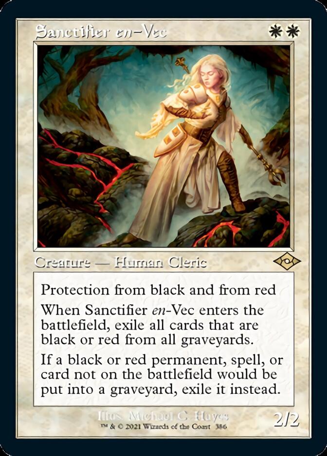 Sanctifier en-Vec (Retro Foil Etched) [Modern Horizons 2] | Webway Games