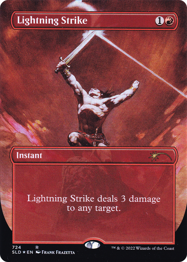 Lightning Strike (Borderless) [Secret Lair Drop Promos] | Webway Games