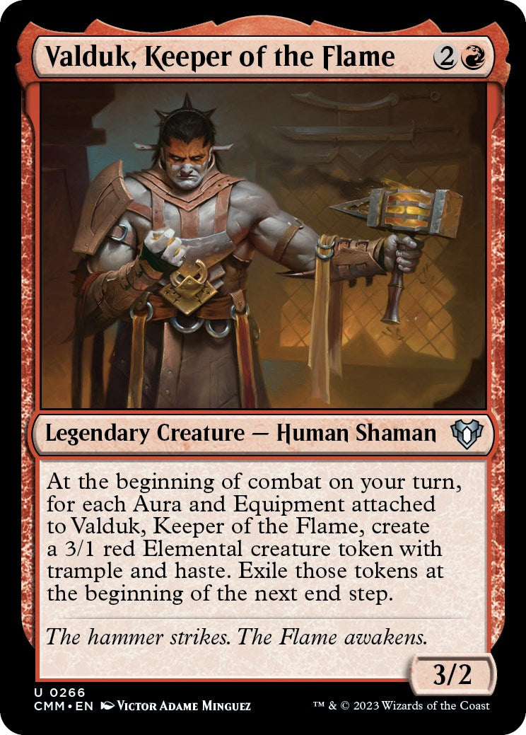 Valduk, Keeper of the Flame [Commander Masters] | Webway Games