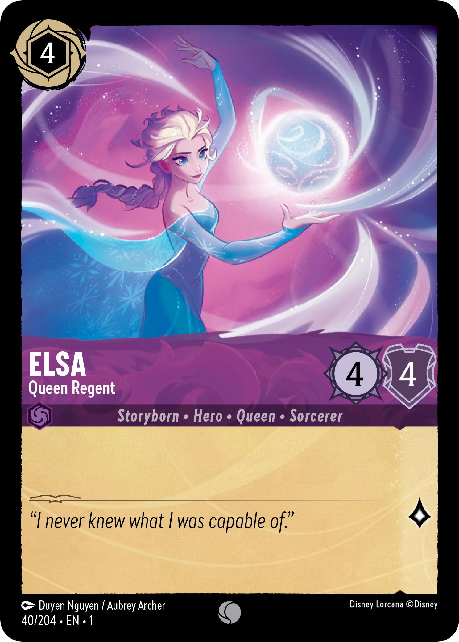 Elsa - Queen Regent (40/204) [The First Chapter] | Webway Games