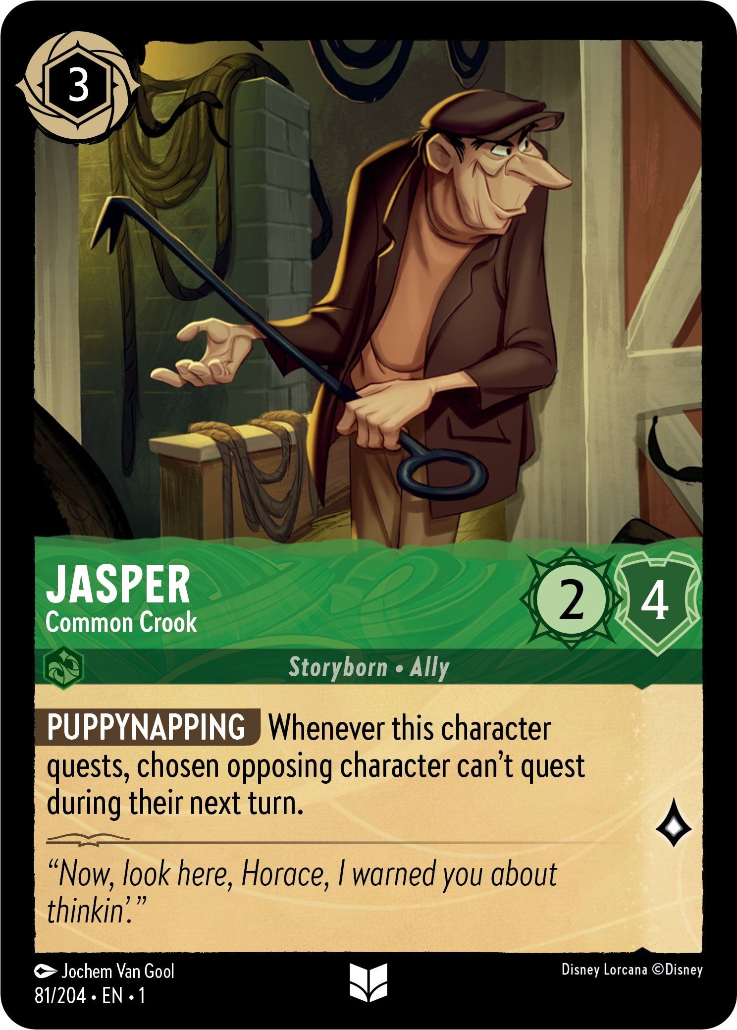 Jasper - Common Crook (81/204) [The First Chapter] | Webway Games