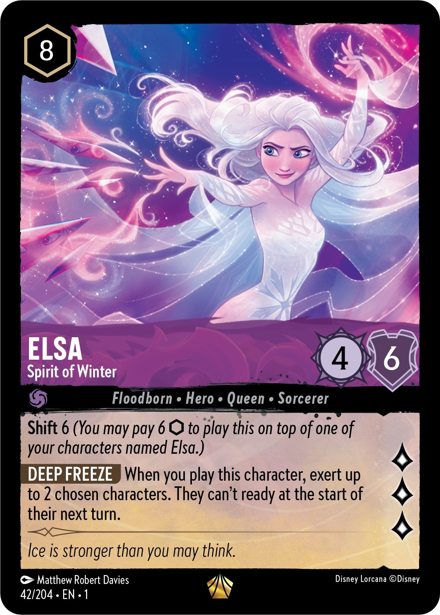 Elsa - Spirit of Winter (42/204) [The First Chapter] | Webway Games