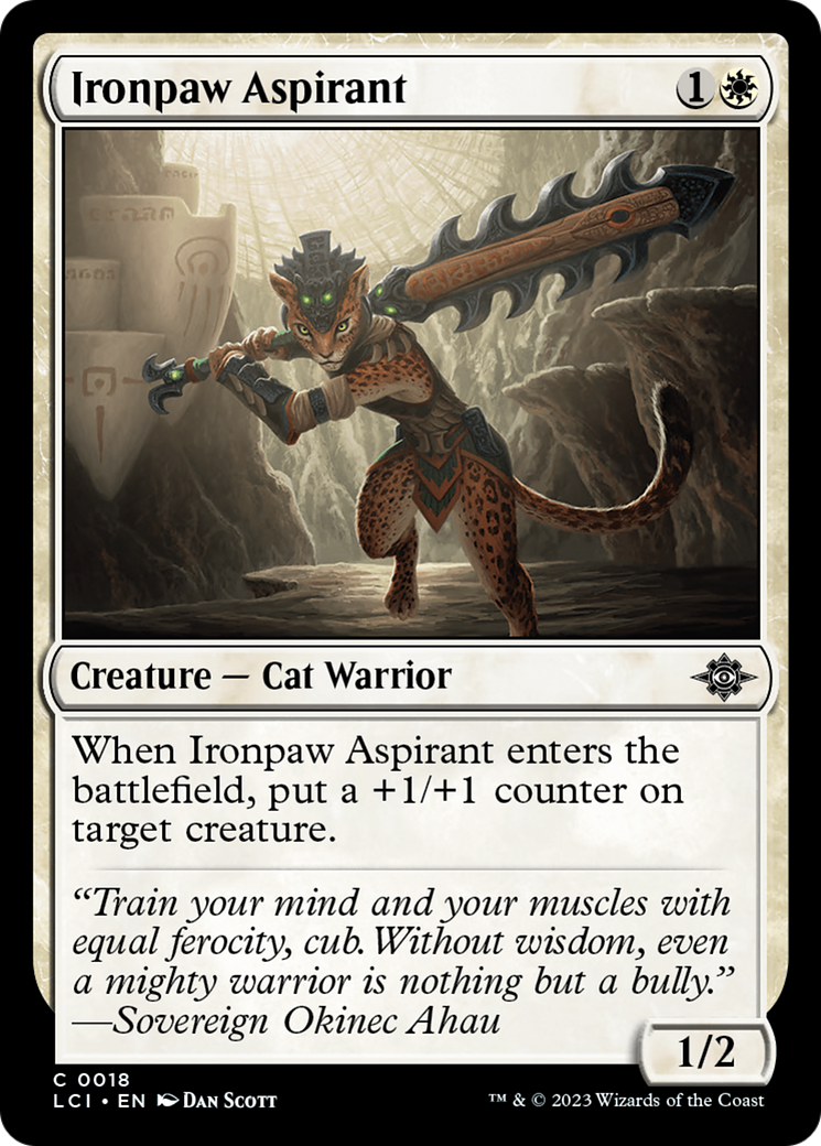 Ironpaw Aspirant [The Lost Caverns of Ixalan] | Webway Games