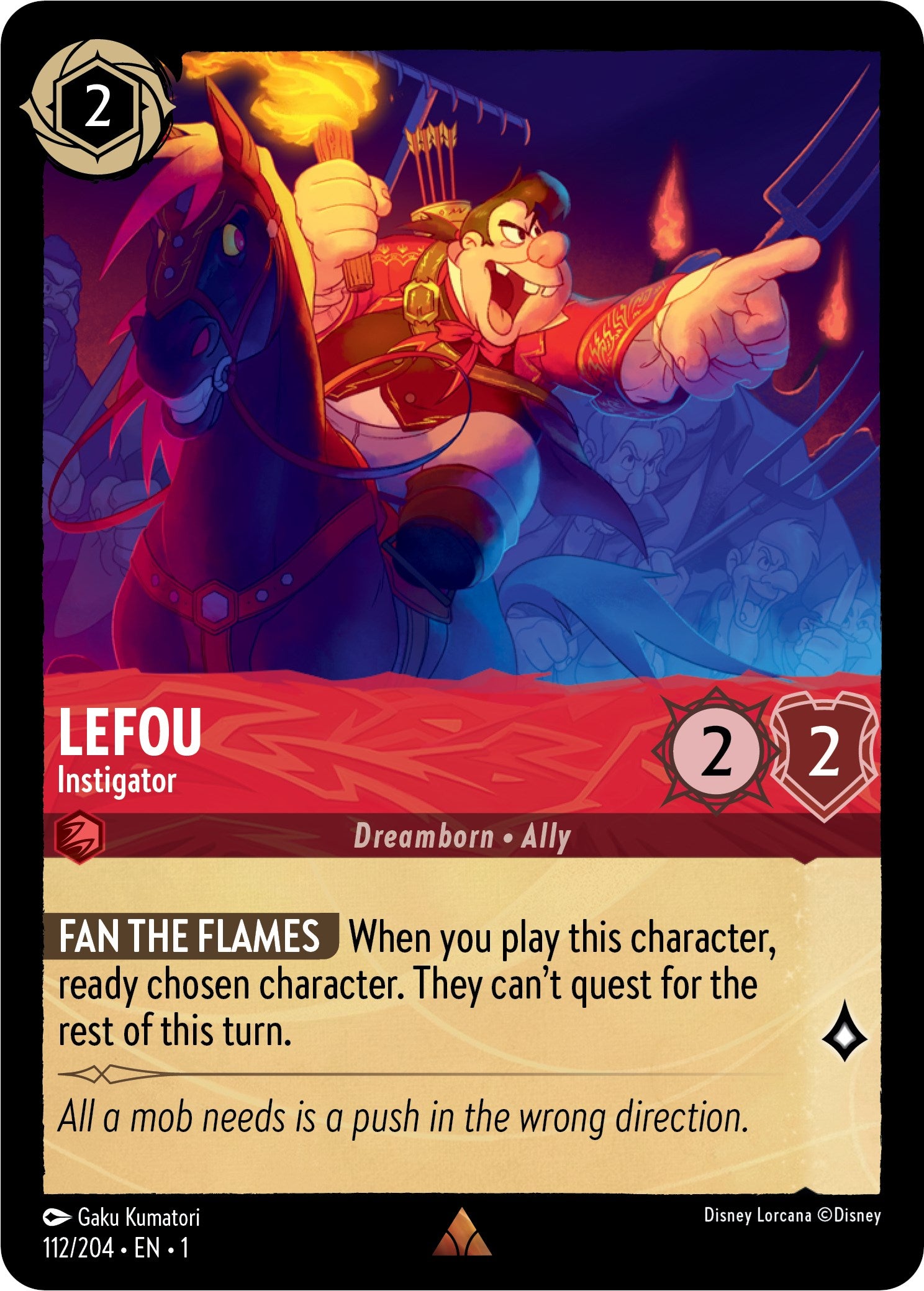 Lefou - Instigator (112/204) [The First Chapter] | Webway Games