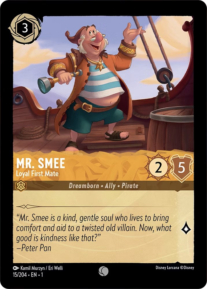 Mr. Smee - Loyal First Mate (15/204) [The First Chapter] | Webway Games