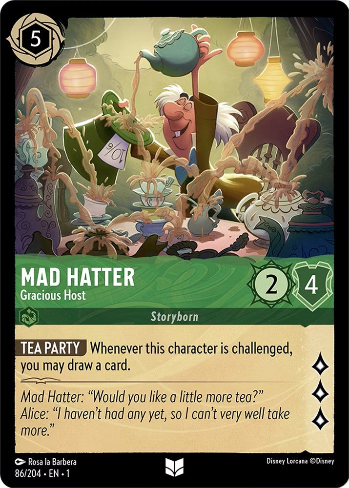 Mad Hatter - Gracious Host (86/204) [The First Chapter] | Webway Games