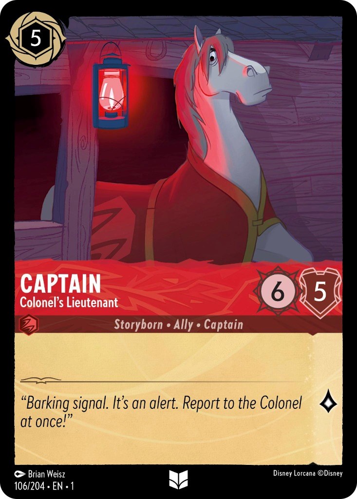Captain - Colonel's Lieutenant (106/204) [The First Chapter] | Webway Games