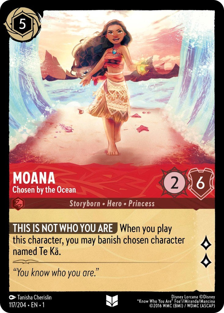 Moana - Chosen by the Ocean (117/204) [The First Chapter] | Webway Games