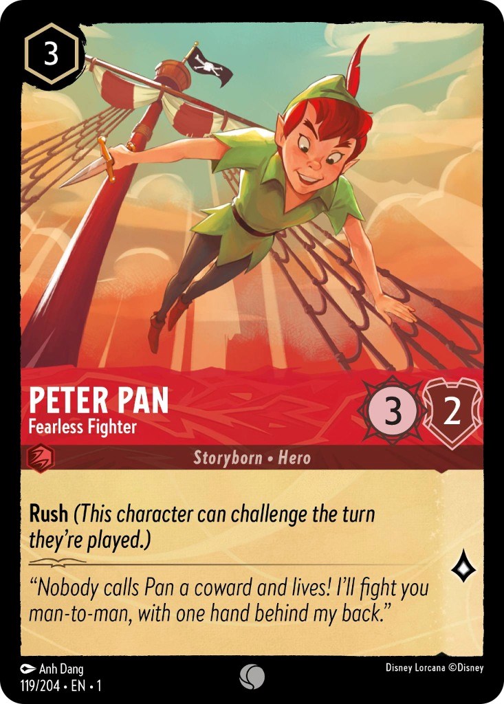Peter Pan - Fearless Fighter (119/204) [The First Chapter] | Webway Games