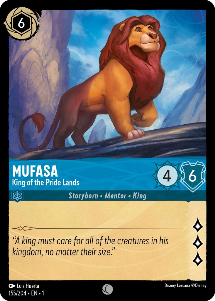 Mufasa - King of the Pride Lands (155/204) [The First Chapter] | Webway Games