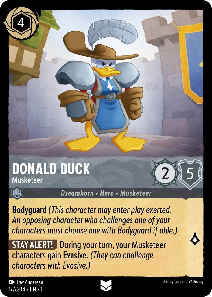 Donald Duck - Musketeer (177/204) [The First Chapter] | Webway Games