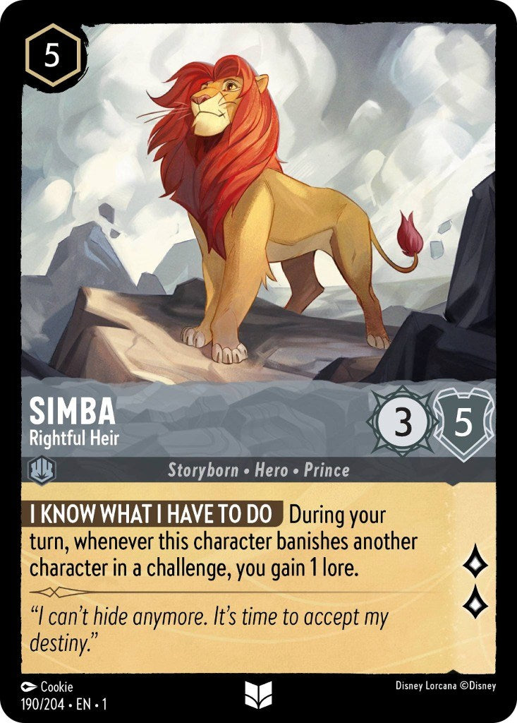 Simba - Rightful Heir (190/204) [The First Chapter] | Webway Games