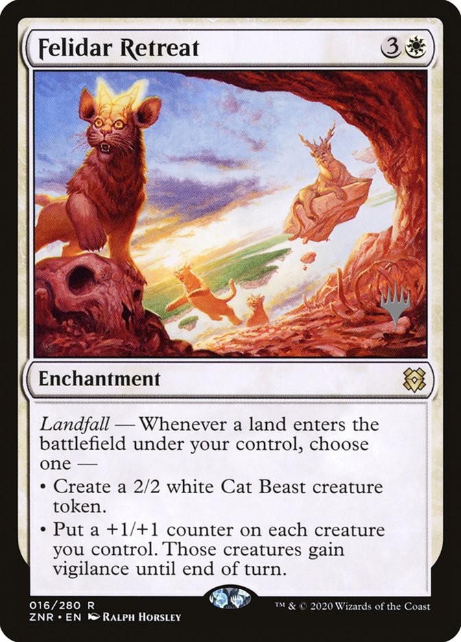 Felidar Retreat (Promo Pack) [Zendikar Rising Promos] | Webway Games