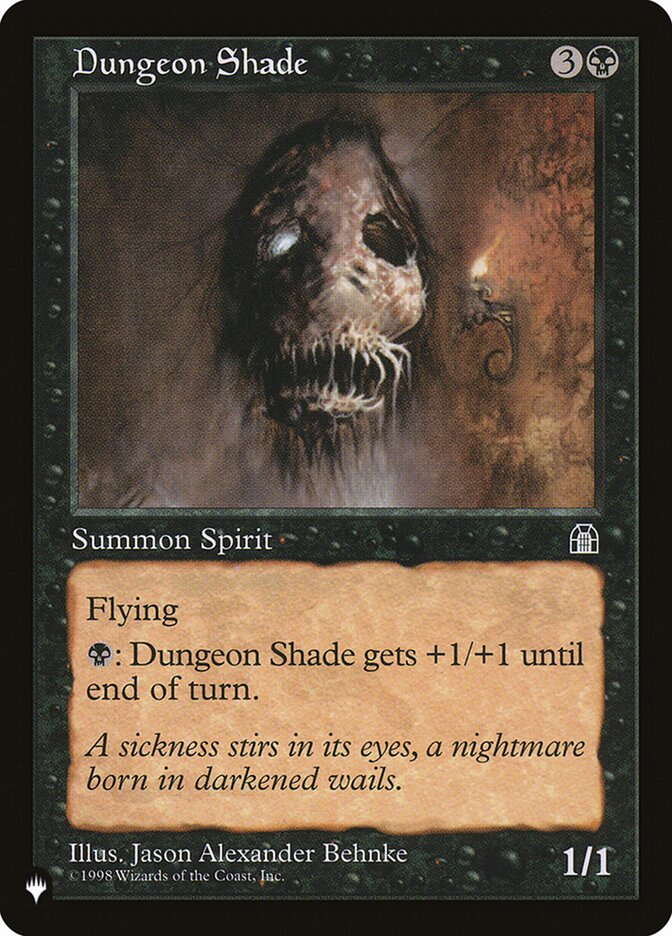 Dungeon Shade [The List] | Webway Games