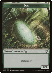 Treasure // Egg Double-Sided Token [Secret Lair Drop Series] | Webway Games
