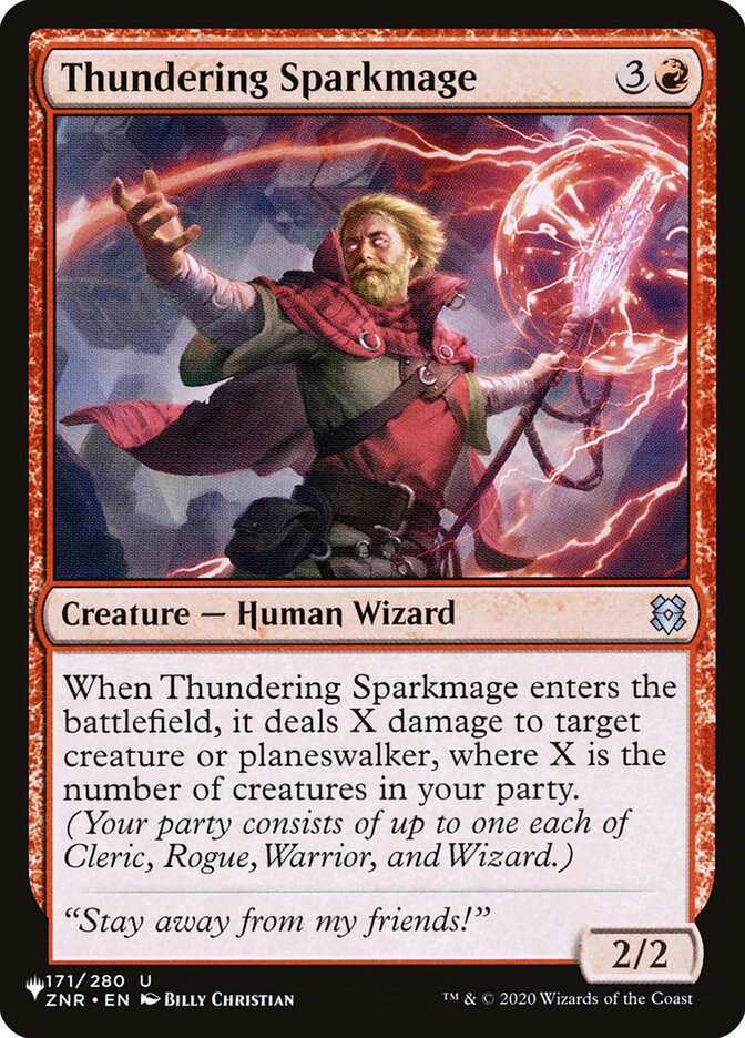 Thundering Sparkmage [The List] | Webway Games