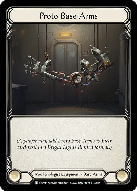 Proto Base Arms [EVO024] (Bright Lights) | Webway Games