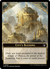 City's Blessing // Rat Double-Sided Token [Commander Masters Tokens] | Webway Games