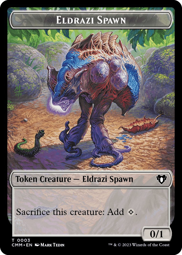 Eldrazi Spawn // Insect Double-Sided Token [Commander Masters Tokens] | Webway Games