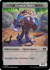 Eldrazi Spawn // Insect Double-Sided Token [Commander Masters Tokens] | Webway Games