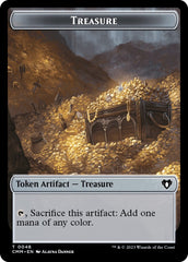Treasure // Bird Illusion Double-Sided Token [Commander Masters Tokens] | Webway Games