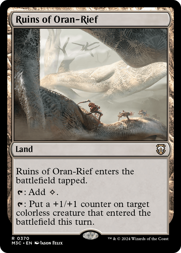 Ruins of Oran-Rief (Ripple Foil) [Modern Horizons 3 Commander] | Webway Games