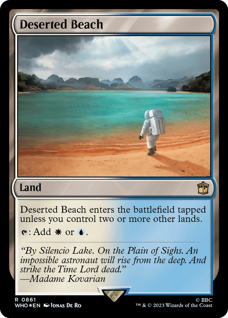 Deserted Beach (Surge Foil) [Doctor Who] | Webway Games