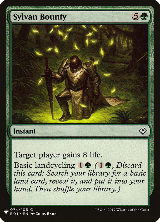 Sylvan Bounty [Mystery Booster] | Webway Games