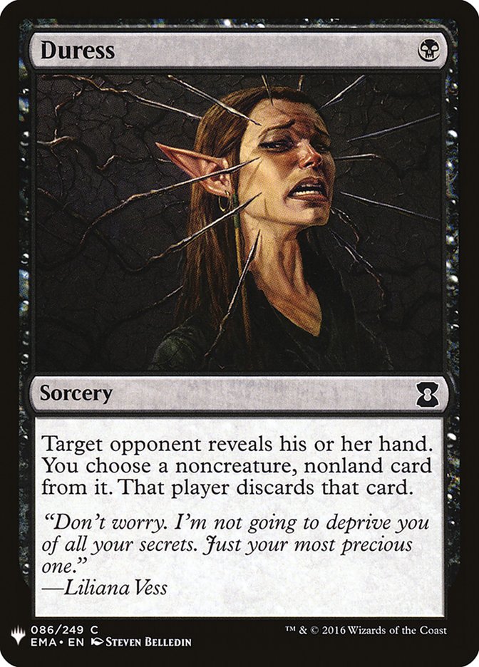 Duress [Mystery Booster] | Webway Games