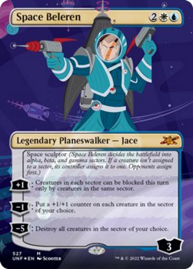 Space Beleren (Borderless) (Galaxy Foil) [Unfinity] | Webway Games
