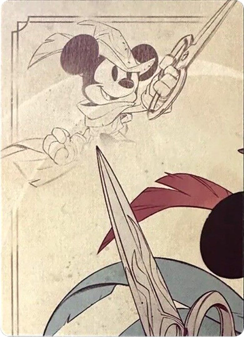 Mickey Mouse - Brave Little Tailor Puzzle Insert (Top Left) [The First Chapter] | Webway Games